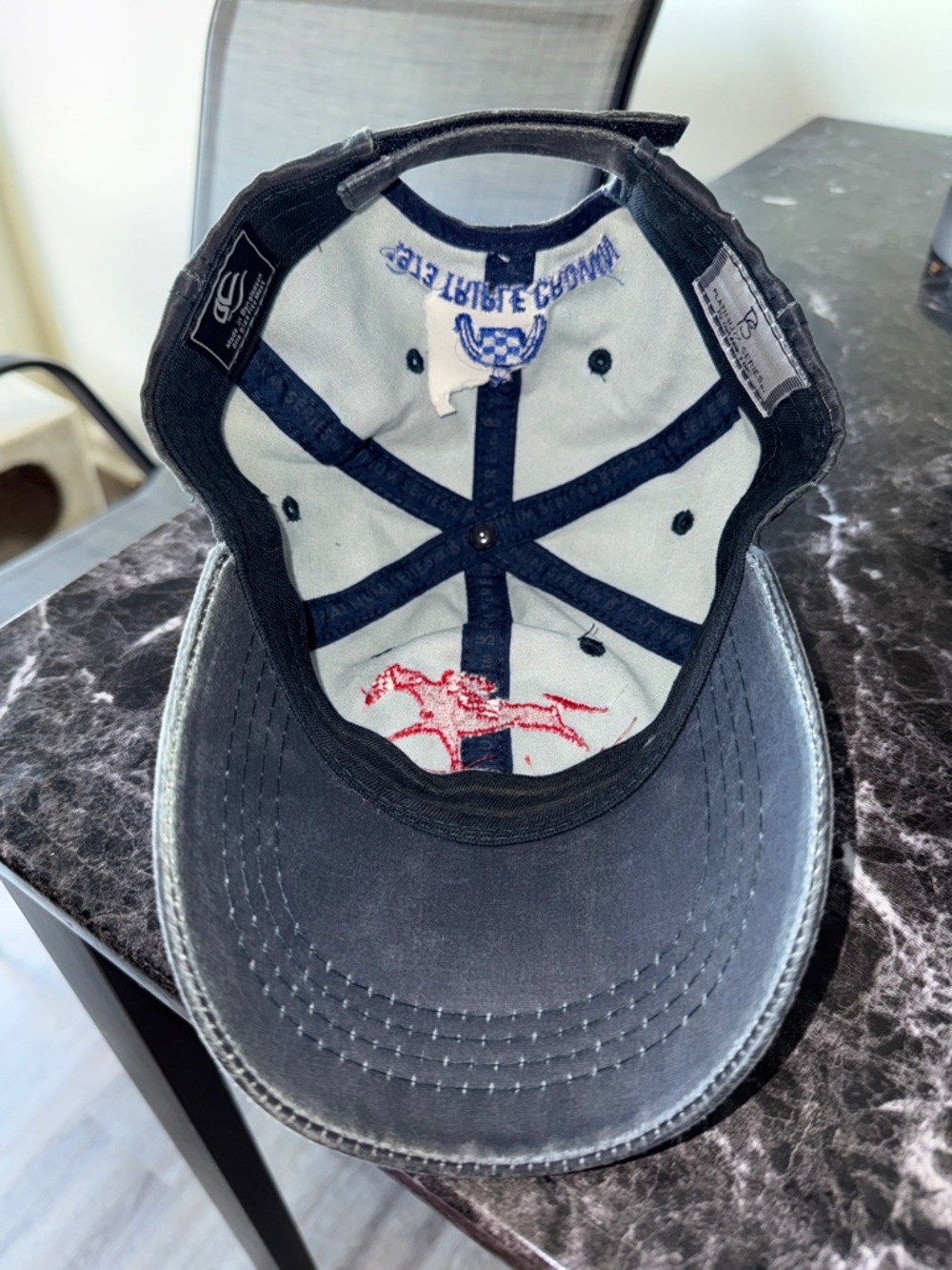 Secretariat Embroidered Racing Hat - Picture 3 of 3